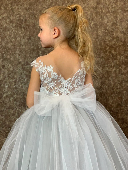 Flower girl dress,  Tutu flower girl dress, Girl dress lace, Tulle girl dress, Tutu flower girl dress, Princess dresses, Boho girl dress