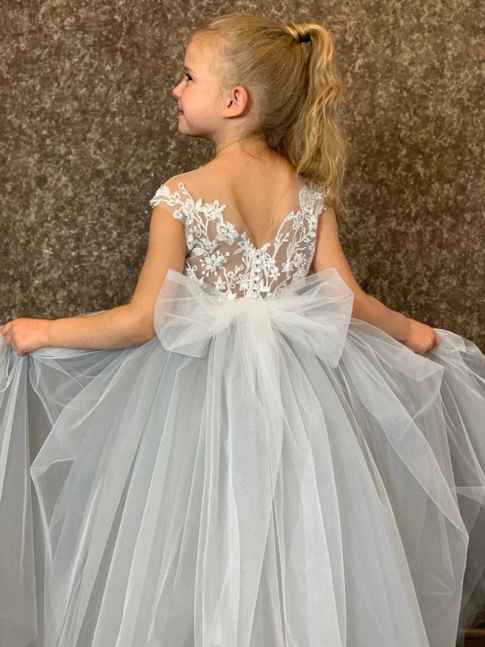 Flower girl dress, Tutu flower girl dress, Girl dress lace, Tulle girl dress, Tutu flower girl dress, Princess dresses, Boho girl dress
