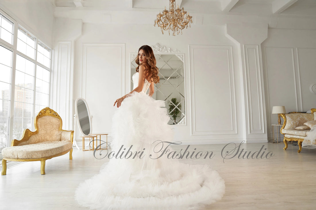 Wedding dress satin, Wedding dress with train, Simple bridal gown, White wedding dress, Tulle wedding dress, Open shoulders bridal gown