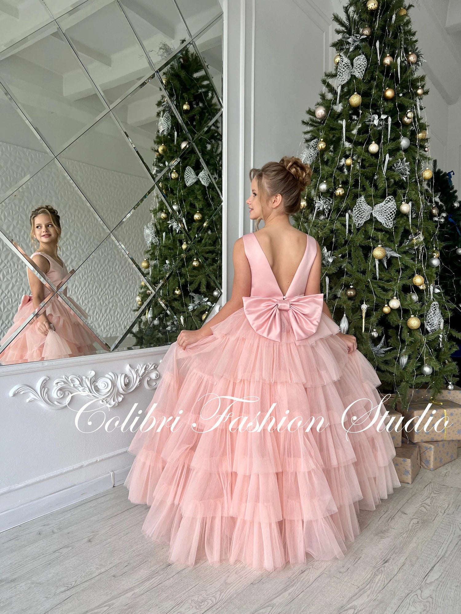 1st birthday dress for baby girl princess Milestones Baby Girl Outfit Princess Photoshoot Dresses -Belle Threads