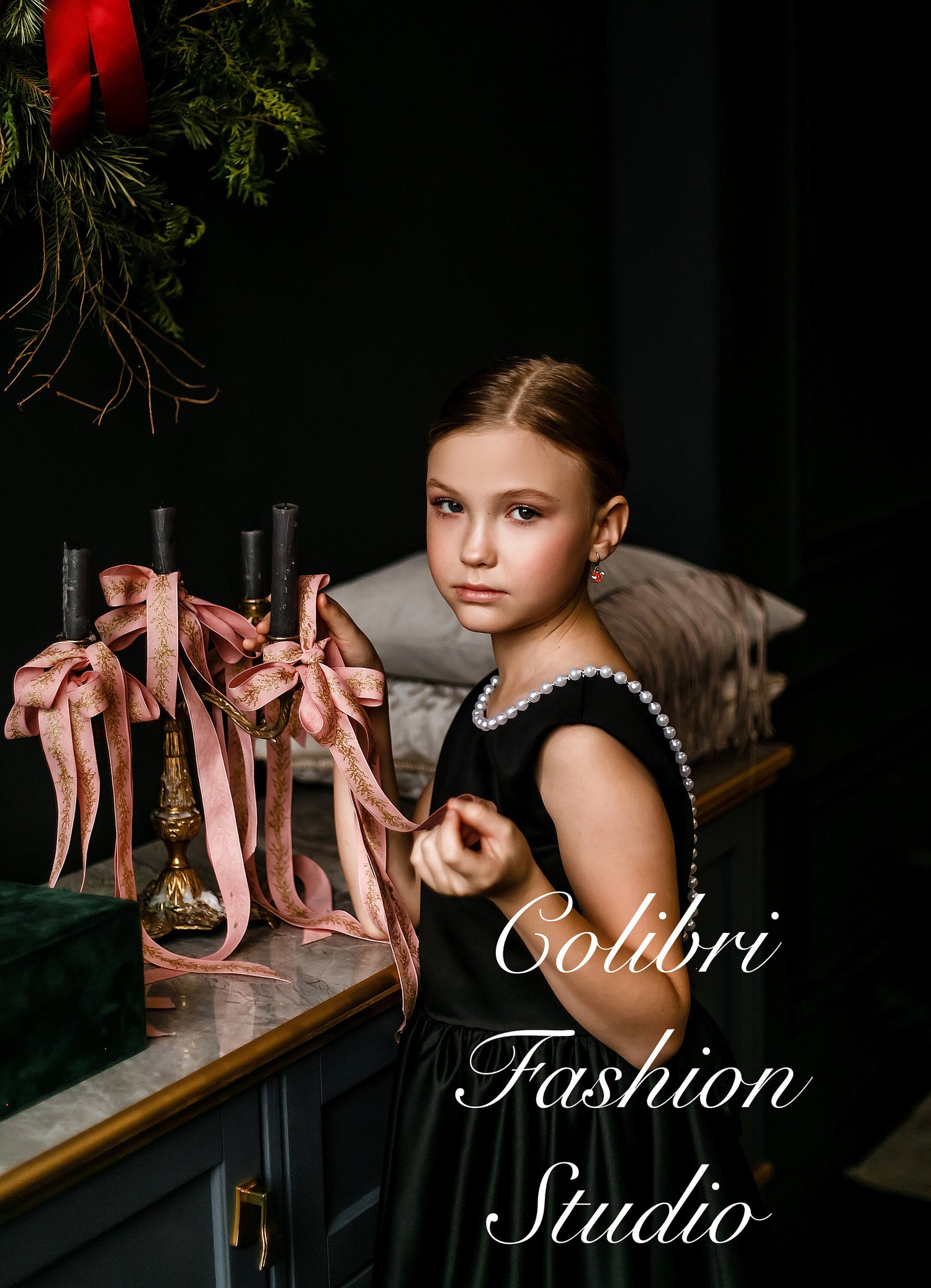 Black satin flower girl dress, Custom formal dress sleeveless, Elegant embroidered girl dress, Baby wedding dress floor length Black satin flower girl dress, Custom formal dress sleeveless, Elegant embroidered girl dress, Baby wedding dress floor length