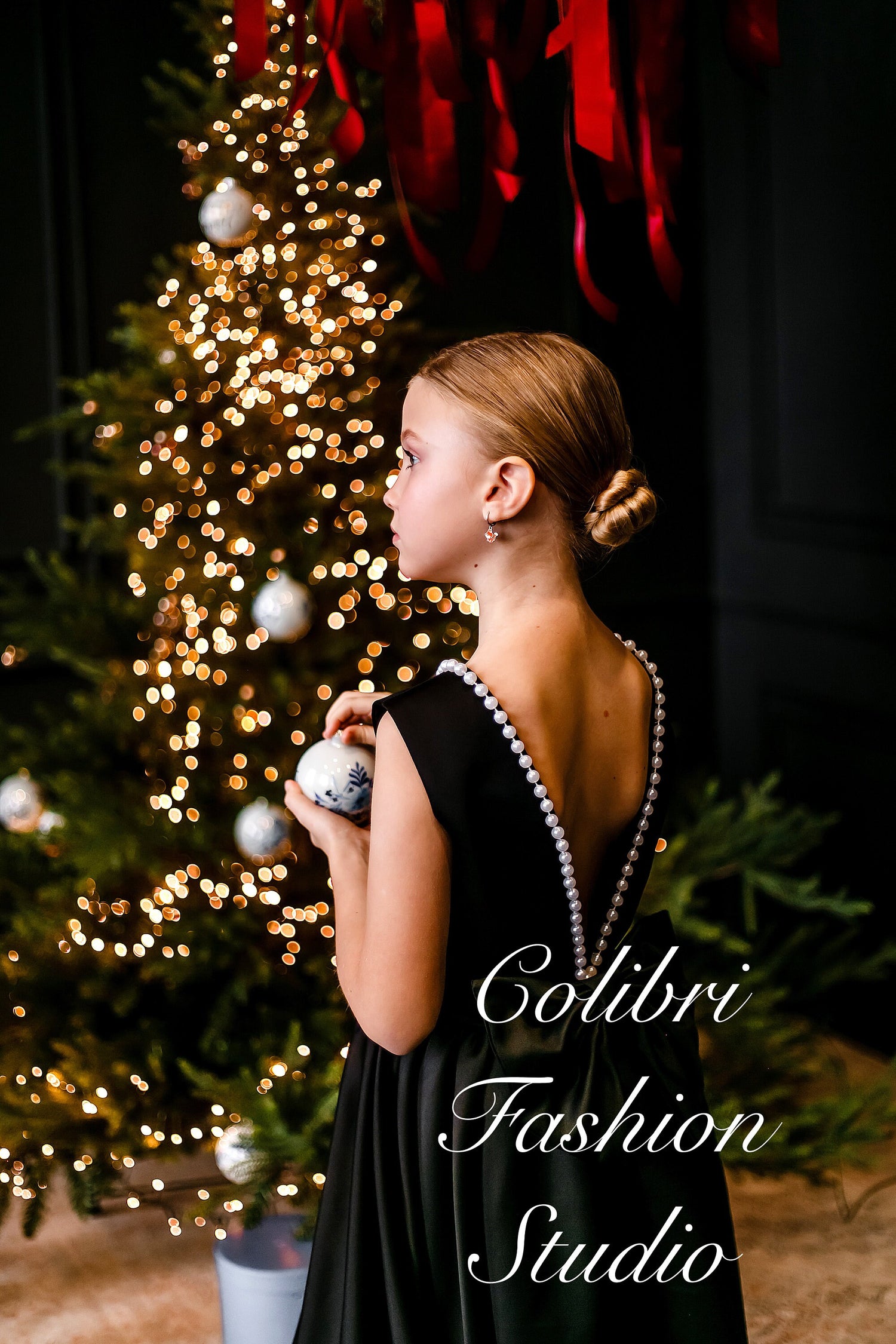 Black satin flower girl dress, Custom formal dress sleeveless, Elegant Colibri Fashion Studio Black satin flower girl dress, Custom formal dress sleeveless, Elegant Colibri Fashion Studio