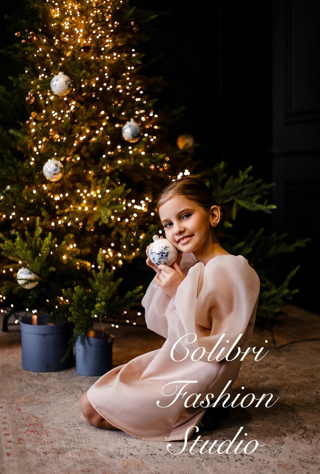 Flower girl dress short, Girl dress with puffy sleeves, Nude girl dress, Tutu girl dress, Birthday party girl dress, Summer girl dress