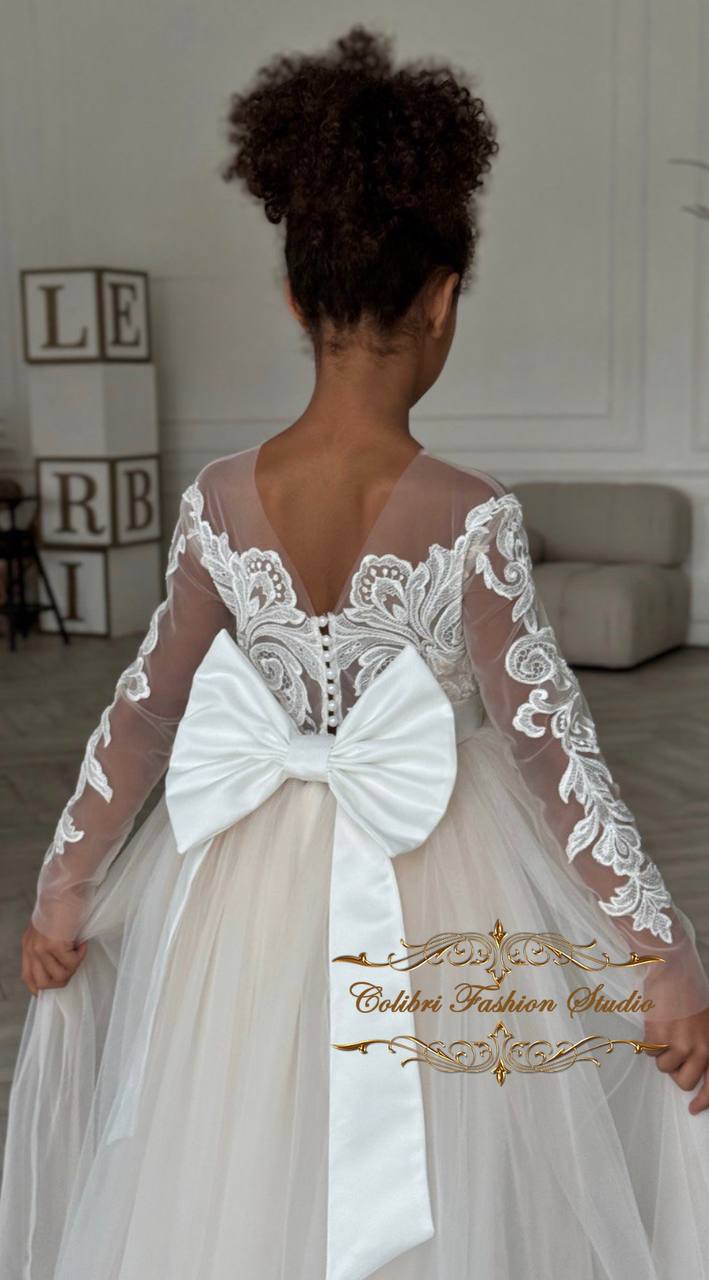 Flower girl dress lace, wedding dress, crochet lace pattern, girl