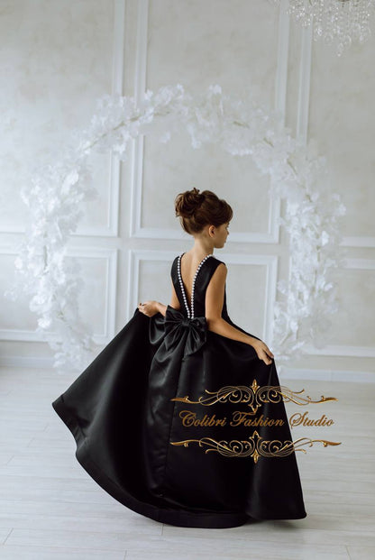 black dresses for 12 year olds Girls & Rompers Flared Skirt for Swirling Girls Oudiya Girls Mesh Puff Lantern