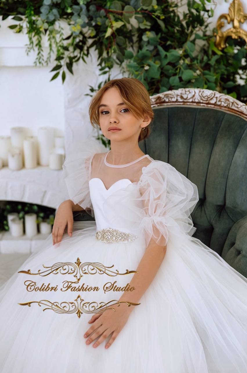 Tutu flower girl dress Communion girl dress Ivory flower dress Wedding flower dress Simple toddler dress Flower girl dress tulle Tutu flower girl dress Communion girl dress Ivory flower dress Wedding flower dress Simple toddler dress Flower girl dress tulle